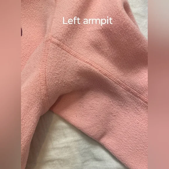 The North Face quarter zip lightweight fleece, Pink, sz M, good condition! - Picture 6 of 11